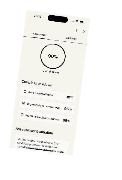 Challenges and assessment preview